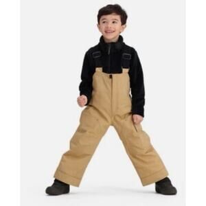 Obermeyer Volt Pants Little Toddler Boy 4 Teddy Brown Waterproof Pullover NWT
